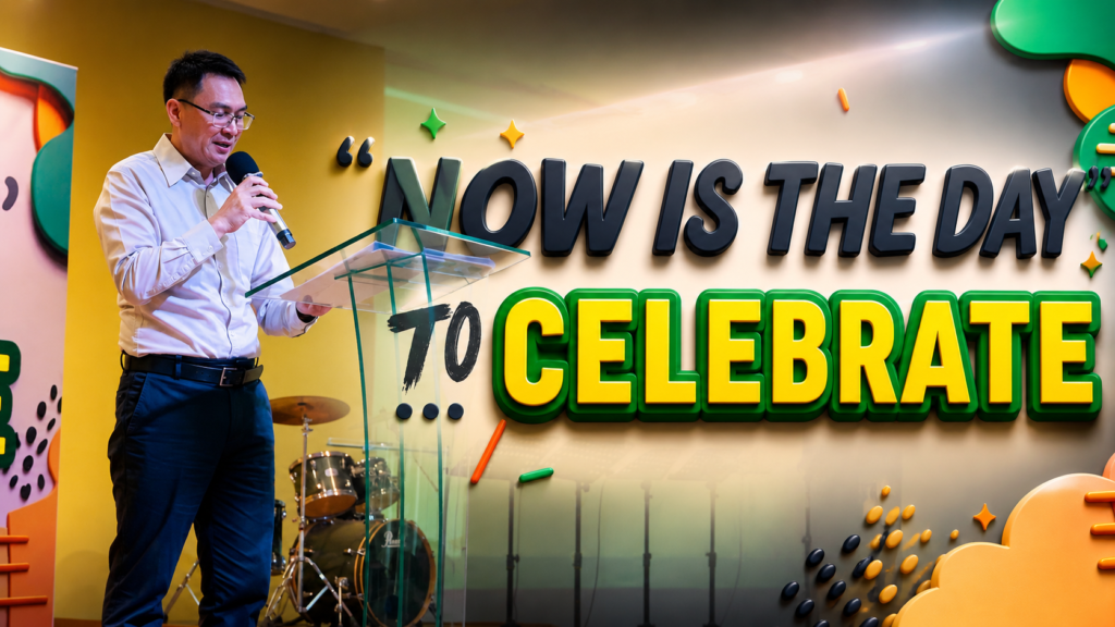 Now Is the Day to Celebrate: Come to the Celebration of the King